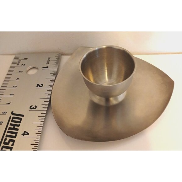 Vintage Stainless Steel 18/8 Taper /Thin Candle Holder & Oil Vinager Holder Lot - Picture 9 of 13